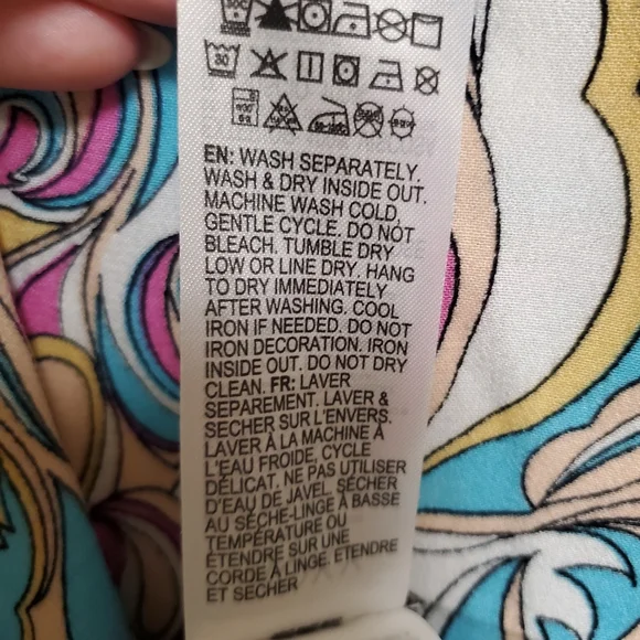 NWT Roxy Daytrip Mini Slip Dress Swirly Retro Daze - Picture 9 of 12